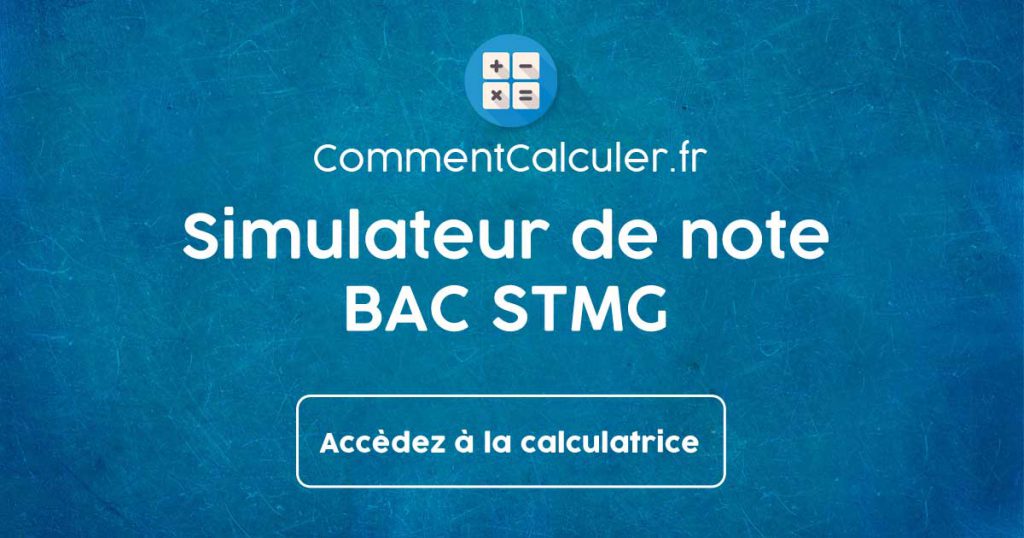 Simulateur de note BAC STMG