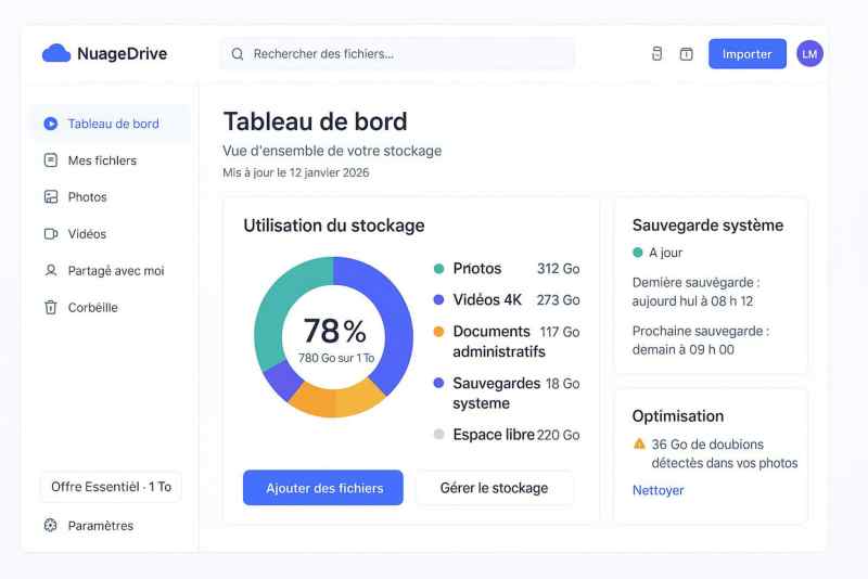 De quel espace de stockage cloud avez-vous vraiment besoin ? Une méthode simple pour le calculer CommentCalculer.fr